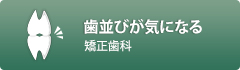 歯並びが気になる